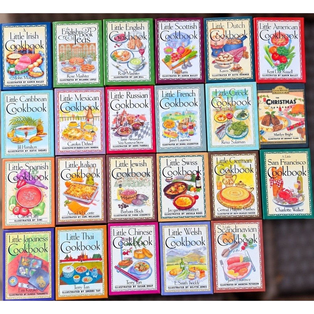 Lot of 23 Vintage Little Cookbook Series Chronicle Books International Sets